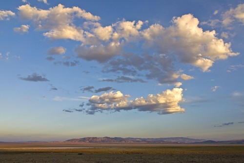 Distant Nevada Mtns